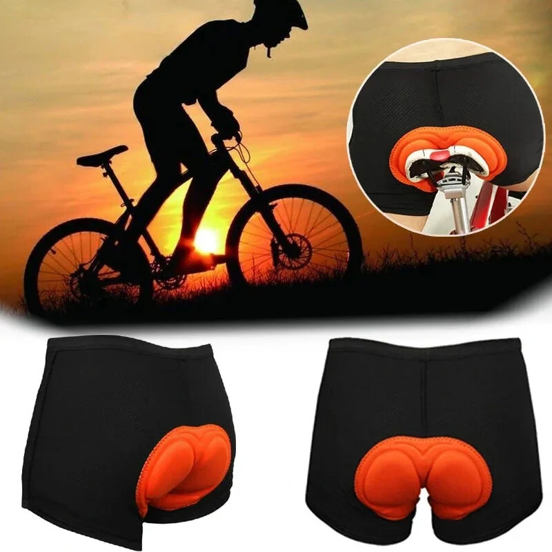 TENGOO Cycling Shorts Breathable Shockproof Comfortable Underpants Sponge Gel 3D Padded Cycling Pants for Bicycle Motorcycle (image for) TENGOO Cycling Shorts Breathable Shockproof Comfortable Underpants Sponge Gel 3D Padded Cycling Pants for Bicycle Motorcycle